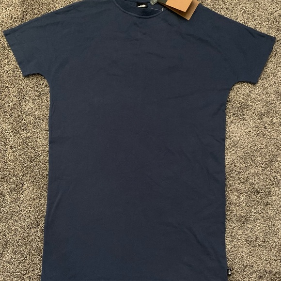 NWT Women's North Face Blue Woodside Hemp Dress - Picture 2 of 4